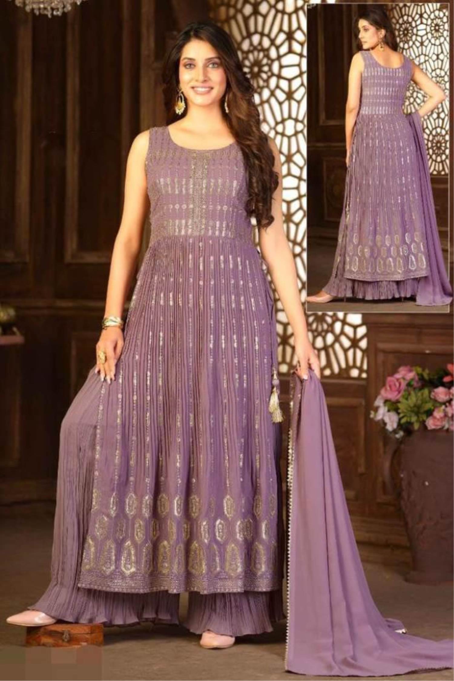 Épinglé sur Color scheme: Purple by Weddingsonline India