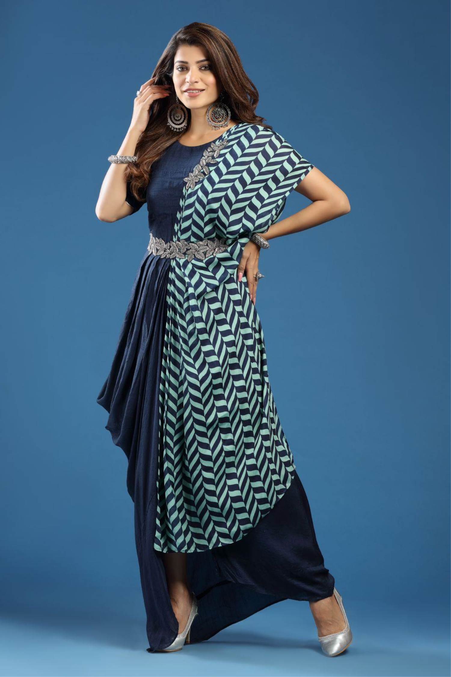 Indo western kurti design on sale 2019