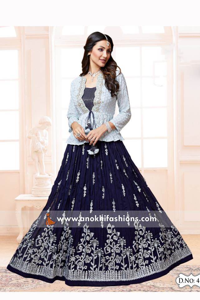 Shop Lehenga With Koti for Women Online from India's Luxury Designers 2024
