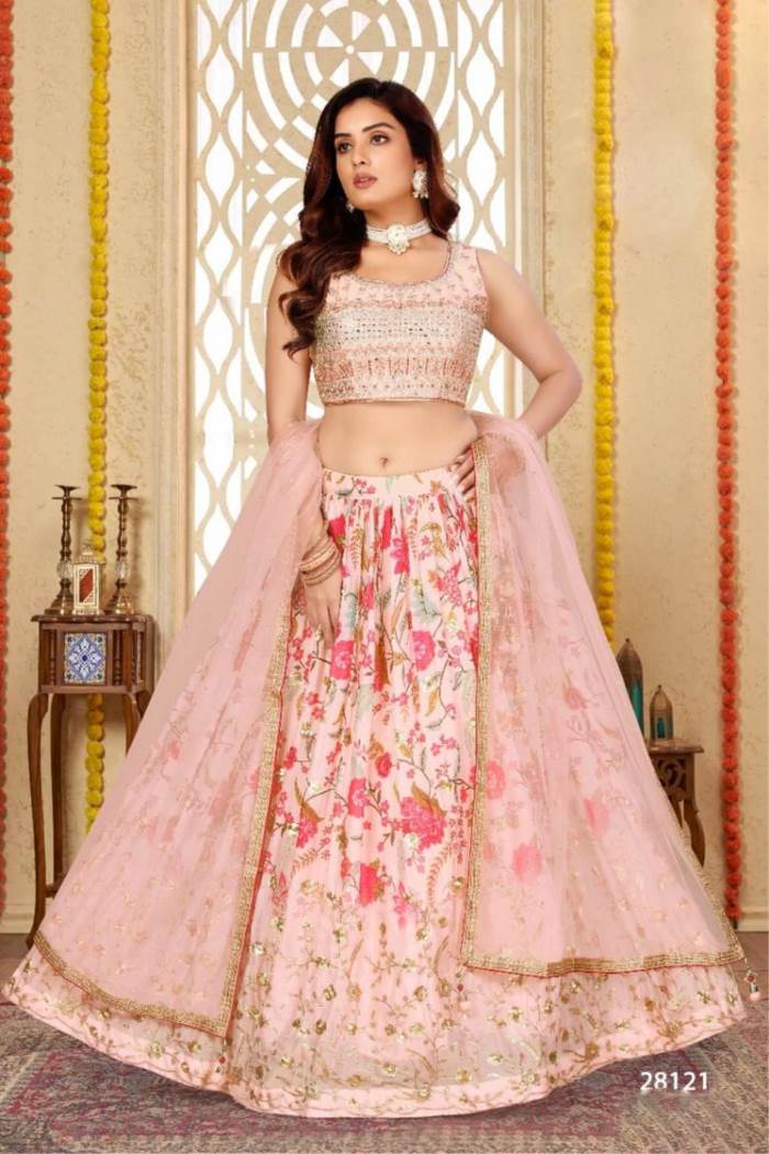 Designer Wedding Handmade Lehenga Set in Gajri Color - Rana's by Kshitija |  Beautiful bridal dresses, Wedding designs, Designer dresses