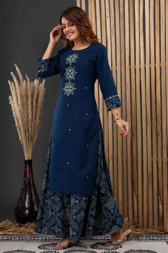 Plazo on sale designer kurti